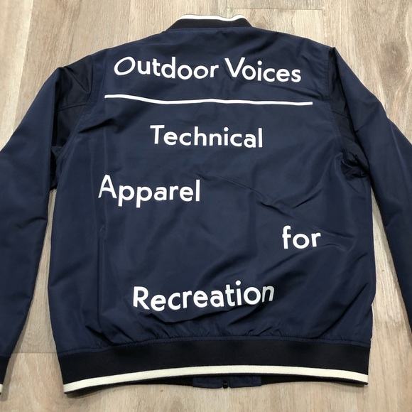 Outdoor Voices Limited Edition Bomber Jacket - Picture 4 of 10